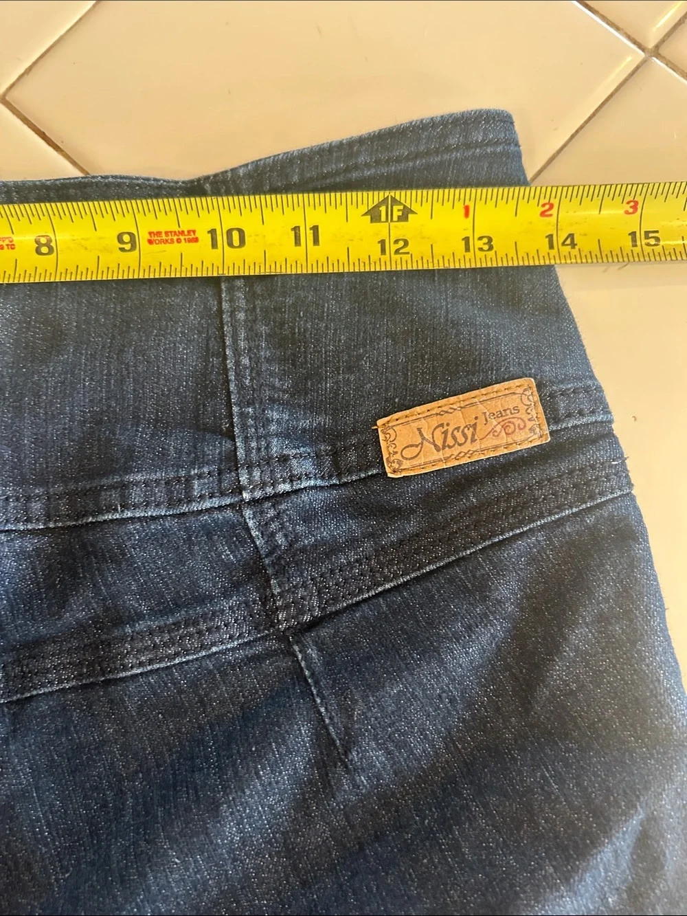 Woman’s denim shorts